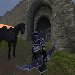This is going to be a demon hunter looks like it's made from photoshop BUT IT'S NOT!!!