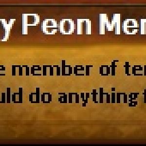 Daily Peon Achievement