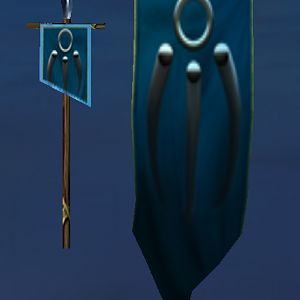 These are the banners of the Lycanus race.