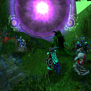 "The Argus awaits"

Somewhere in Northshire.

Ned'oanik: The portal is open. (Not weed gate, a "real" portal)
Calliope: So we must leave now. For