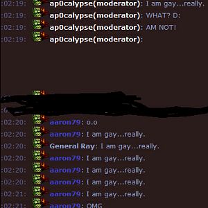 Gayness...ftw?
(ignore the blacked out part, it ruined it.)