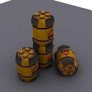 Explosive barrels