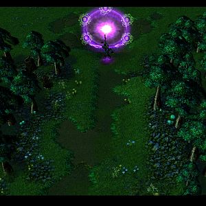 After a long living in the Outland, Khaled has decided to return to Azeroth. A warlock friend of his opened a portal for him.
Khaled: Huh, finnaly ba