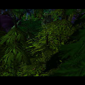 The Nokarri began constructing a small outpost immediately. Through the use of Dark Magic, buildings began to erect from the darkened midnight ground.