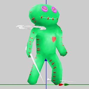 Dummy animation test pose