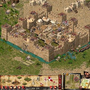 Nice castle huh? :D I think is perfect... only thing is, I can't make that drawbridge thingy on the left side cuz there is that river...
