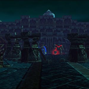 The Sorceress walked Oliver into the stronghold. It had long since been abandoned. The walls seemed untreated with the ice freezing up any window. It