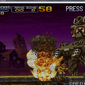 Metal Slug SV-001 Mission 3 boss
