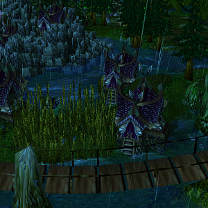 The Drakhani Fortress has evolved into a big enough city. Many childs have been trained the ways of a Warlock, a Demon Hunter, or the ways of a Warden