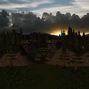 Alakae along with Veronnis station defensive checkpoints around the canyon entrance to Castle Lykae. Other programs are set up in areas of rich minera