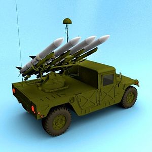 HUMRAAM(advanced air defense guided missile system launcher)
