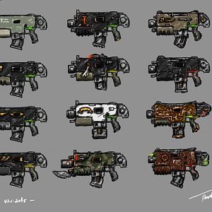 M43 Bolter variants by DarkLostSoul86
