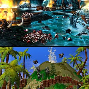 "Eruption"

Pic 1

Good morning everyone this is your new anchorman Peon Herbert reporting you live form northrend. It seems that Weird Industries