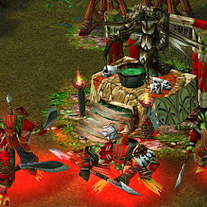 Forest Troll Heroes
Night Prowler (AGI), Shadow Shaman (INT) and War Master (STR)