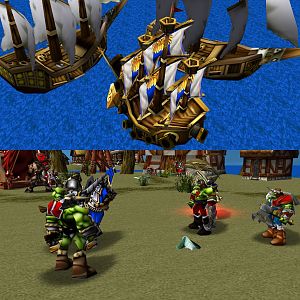 Greetings from the Daily Peon! This is Peon Derakos reporting from the Redscar Isles!

Early this morning, a large battleship was intercepted just o