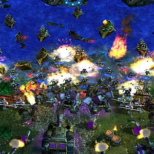Although the dragons did manage to sink some mole boats, the ugly blind beasts tore them to shreads, thus leaving the coast without air support. The m