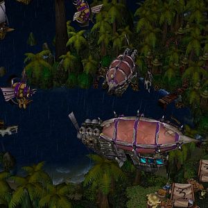 Greetings from the  Daily Peon! This is Peon Derakos, reporting from the Redscar Fleet!

The Redscars have finally arrived at Kezan! Fairfield has b