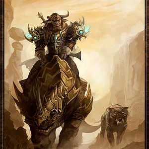 Tauren hunter and pet by sandara