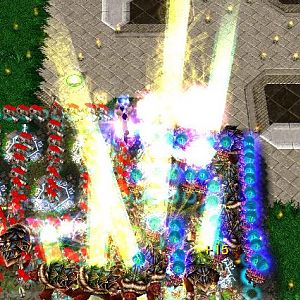 -Make Maze Mode-
Holy Light are attacking the mob