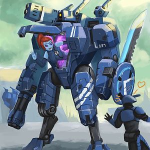 40K  tau crisis battle suit by thevampiredio