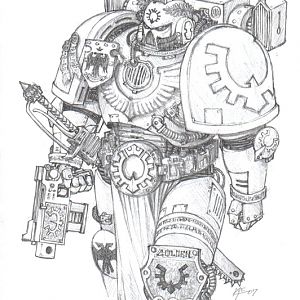 Sons Of Golden Space Marine by RistyMcFist