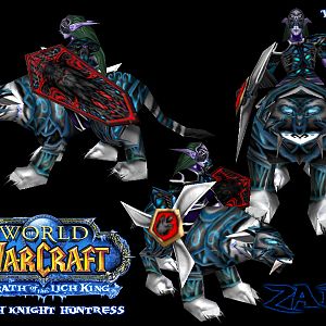 Death Knight Huntress WIP 1