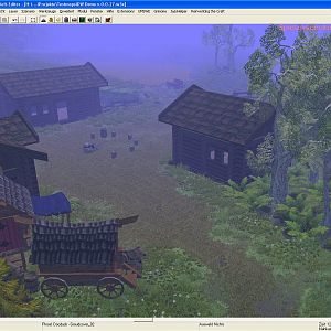 The starting village, not completed yet.
