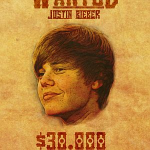 Justin Bieber Wanted!