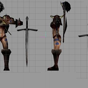 Barbarianess - the current progress of the model that 67chrome and I are working on