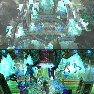 "Cool Temple"

In the  Whitemyst Swamps lies the "Temple". It is said that Temple contains great and forgotten evil locked by Exarch himself. Guarde