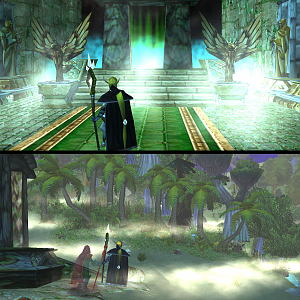 "The road to unknown"

Deep down in the Hearth of temple guarded by many magical traps lies what it seemed to be gateway. Beyond gateway it seemed t