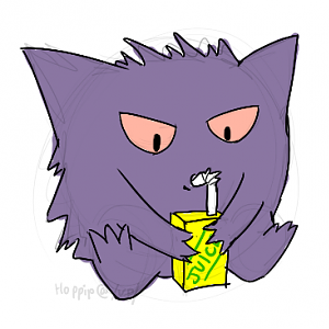 gengar + juice box