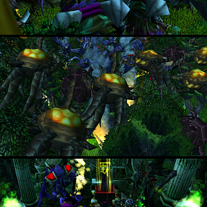 "Chaos Progress"

Herald: So tell me foul undead what is situation. 
Makral:The birds are fighting a losing battle. Chaos spawn and mu undead are s