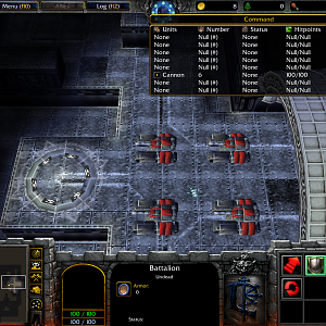 Project XT-74 Menu - the map was completaly controlled using only the menu, sadly the latest copy of the map was destroyed by a virus many months ago,