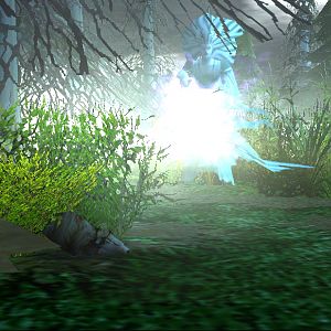 a large ghost has been seen in felwood swamp,citizen are not allowed to go to the felwood swamp.