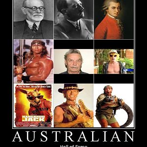 Aussies, bringing us all these great people.