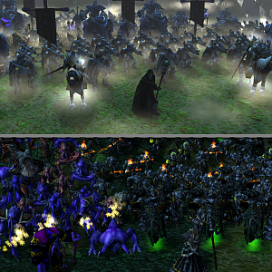 "Clash of the destiny"

The Silver army came to defend their lands from the chaotic invaders. Led by Med'al the army came to face the enemy and stop