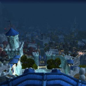 Stormwind from Above the Keep.