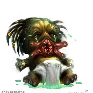 BABY PREDATOR 

NO IT IS NOT ZEALON!!!