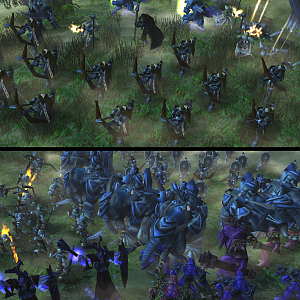 "For the Imp...Triumvirate!"

The battle was going bad for the silver army. Presses hard by Chaos Med'al slowly retreated losing ground to the attac