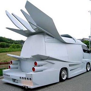 futuristic car