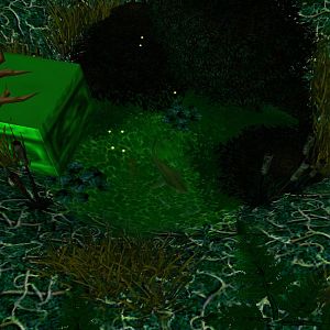 This is a feesh in a pond...