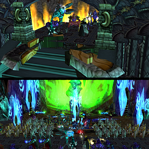 "Path to the darkness"

After passing countless chambers and traps the Chaos forces finally reached the goal. The dark prison of Elder God of Dreano