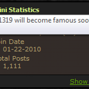 Famously 1,111