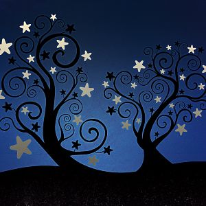 Christmas Starleaves wallpaper 1920x1080