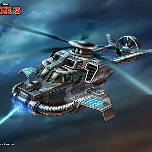 Your most annoying bug on Red Alert 3 the Cryocopter