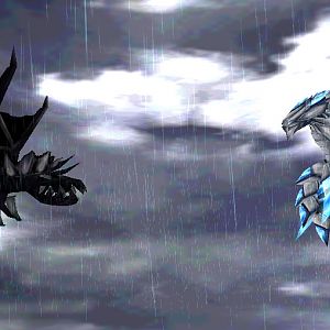 Shadow dragon vs ice dragon