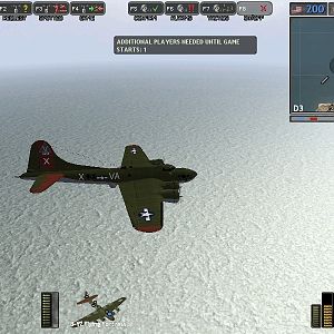 B-17 Flying Fortress in the Battle of Midway.

~Took from Battlegroup 42, a mod for Battlefield 1942