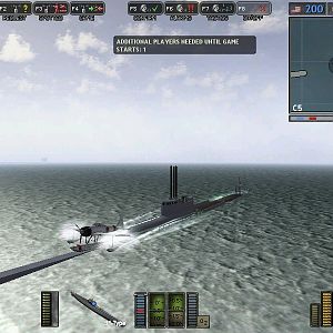 Japanese badass submarine, preparing to go underwater.

~Took from Battlegroup 42, a mod for Battlefield 1942