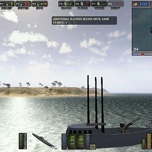 Half-submerged submarine. Kinda look nice from this angle lol.

~Took from Battlegroup 42, a mod for Battlefield 1942